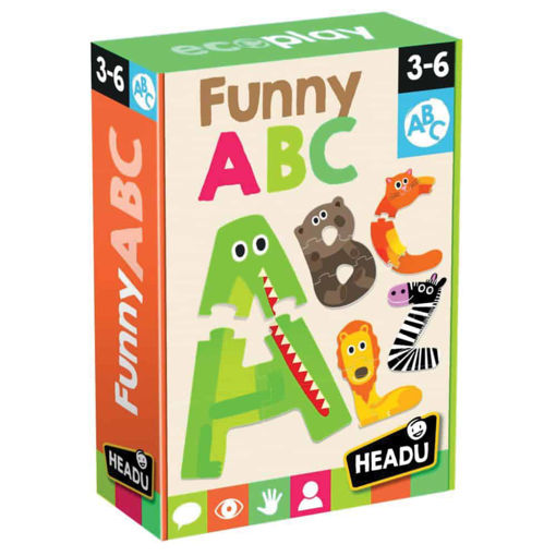 Picture of Funny ABC Cards Headu